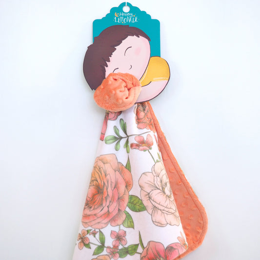 Mini Minky - Botanical Floral Blanket