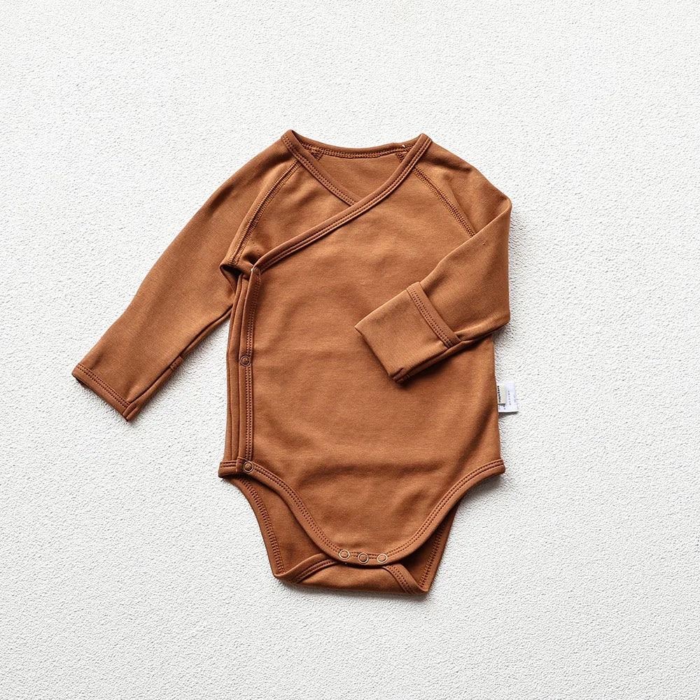 Long Sleeve Bodysuit Romper & Pants Outfit