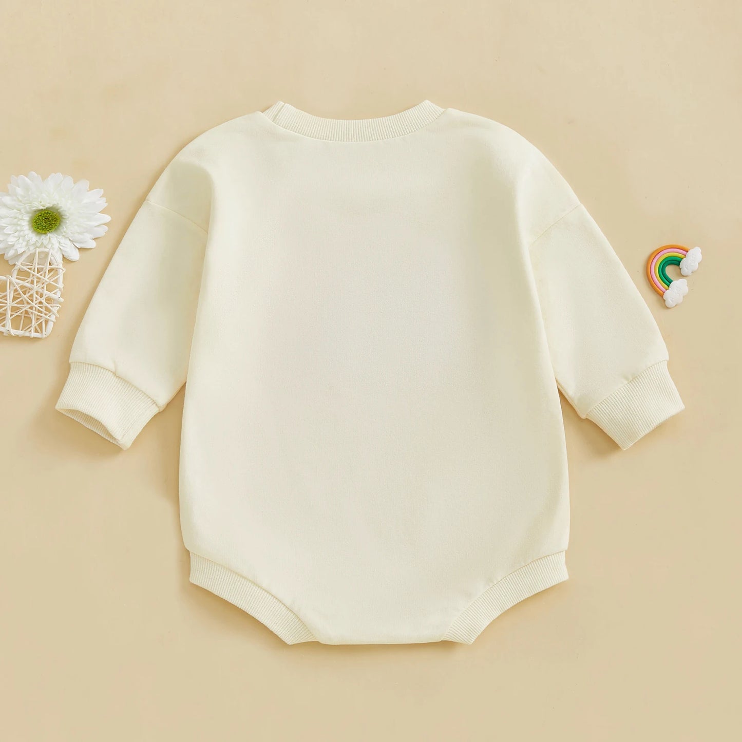 Baby Boy Girl Bubble Romper Letter Auntie's Bestie Embroidered Crew Neck Long Sleeve Jumpsuit Cute Winter Fall Clothes