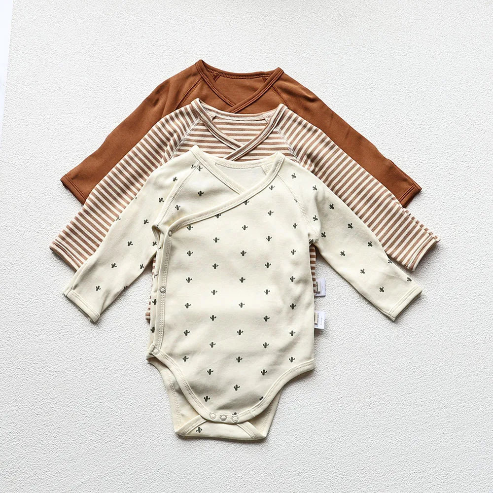 Long Sleeve Bodysuit Romper & Pants Outfit