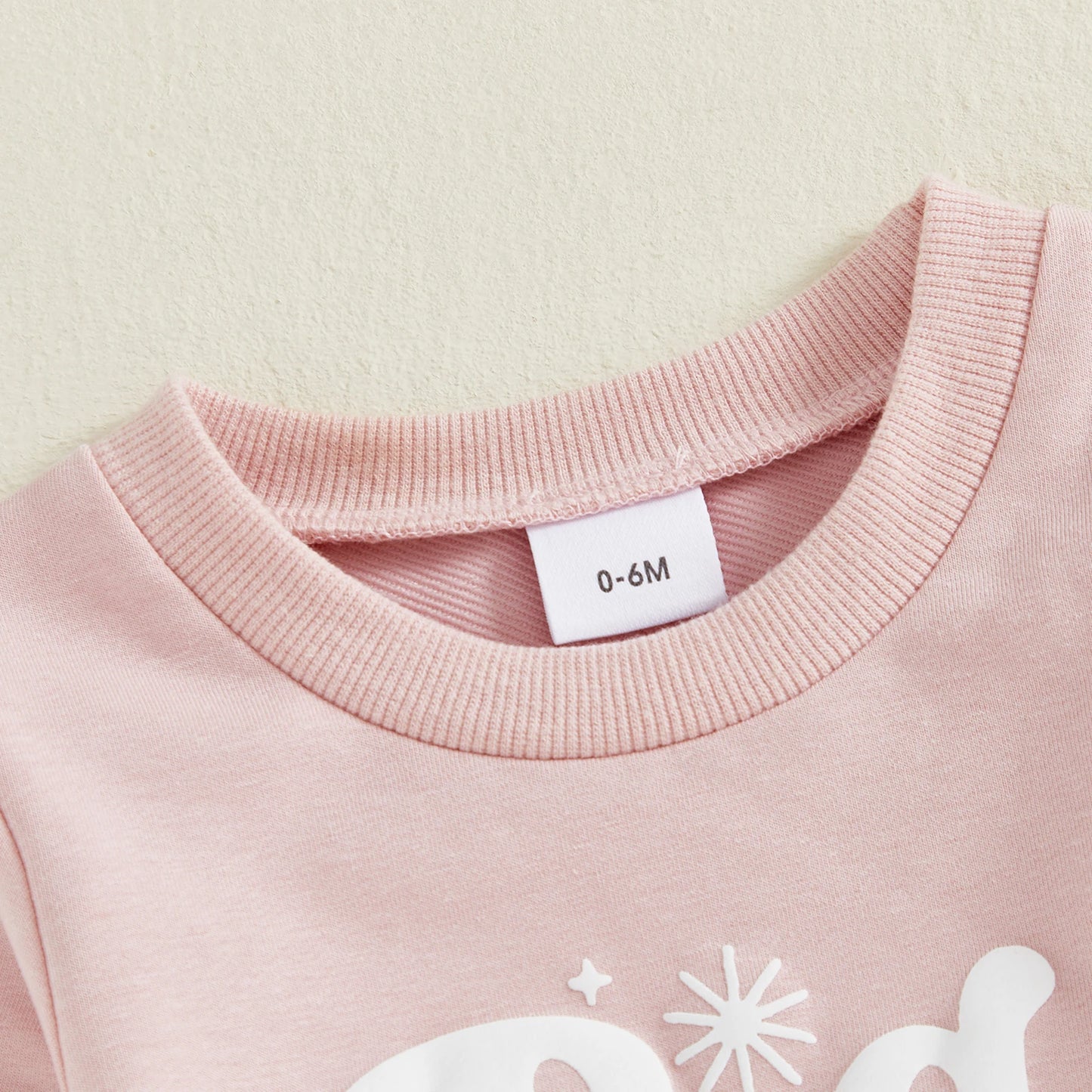 Baby Toddler Girls 2Pcs Big Sister Autumn Pink Letter Print Long Sleeve Top Drawstring Pants Jogger Set