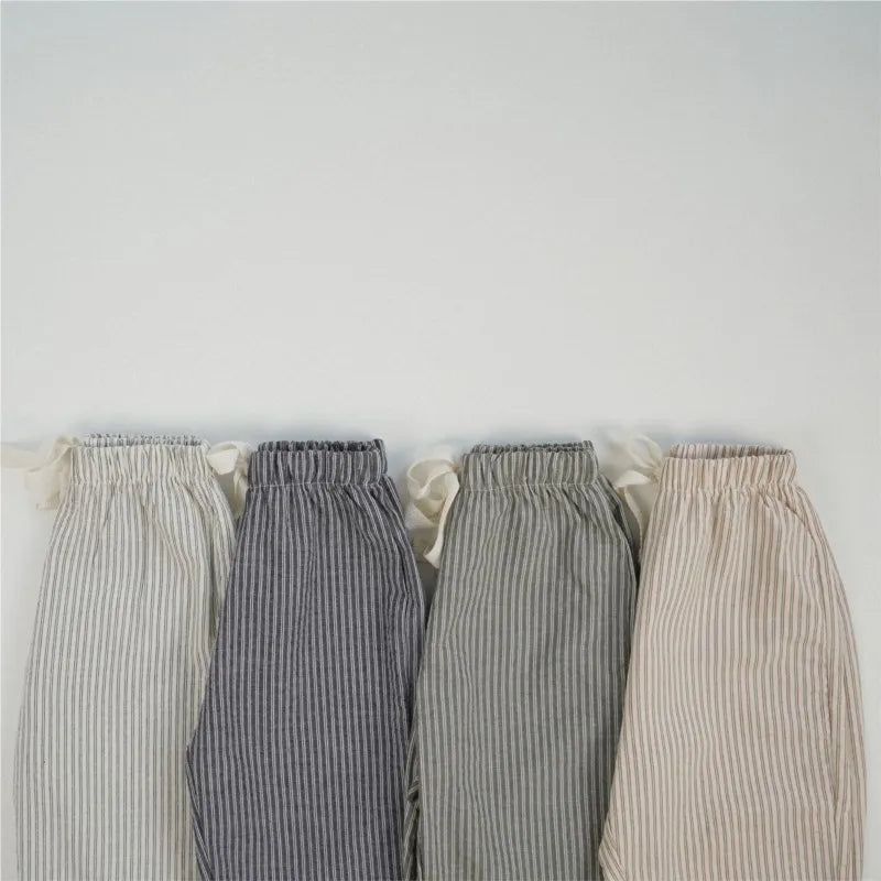 Loose Striped Fashion Pants