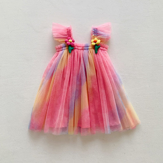 Sunflower Princess Tulle Dress