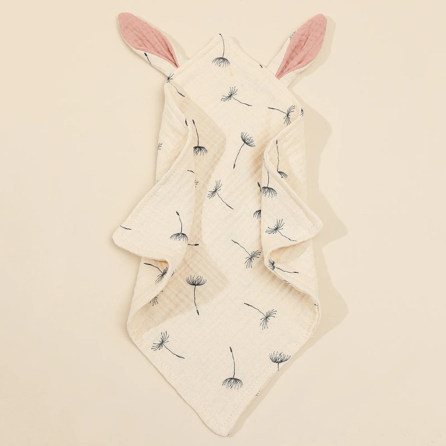 Bunny Ears Burp Cloth