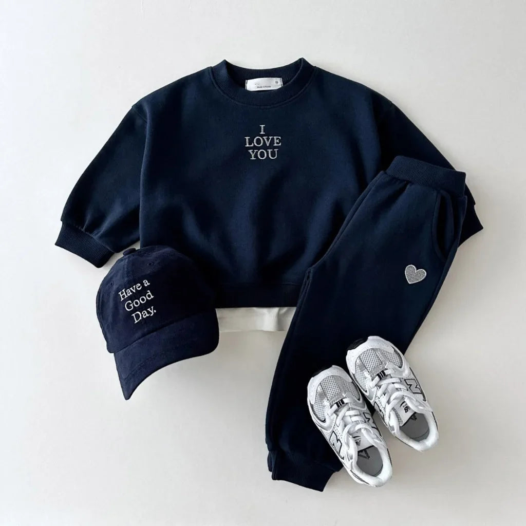 I love you Jogger Set