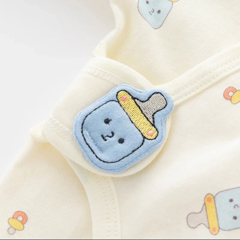 Newborn Printed Casual Jumpsuit Romper