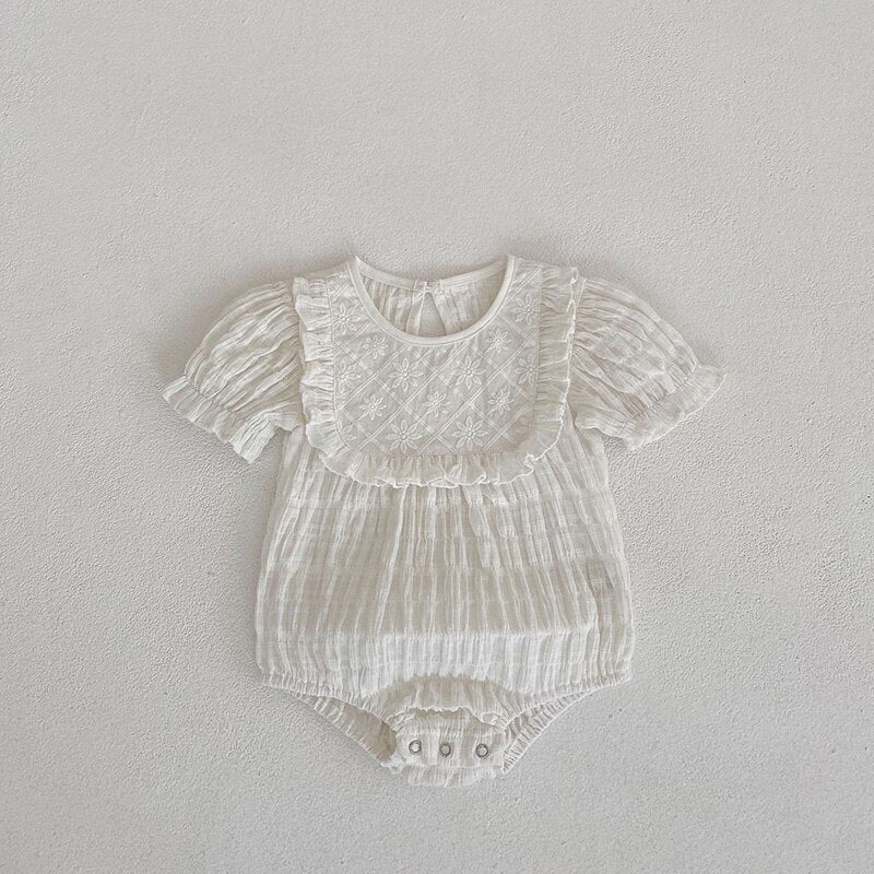 Lace Flower Girl Bodysuit Romper