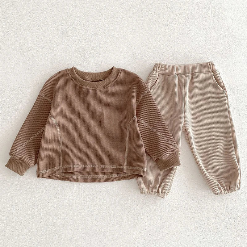 Waffle Casual Sporty Set