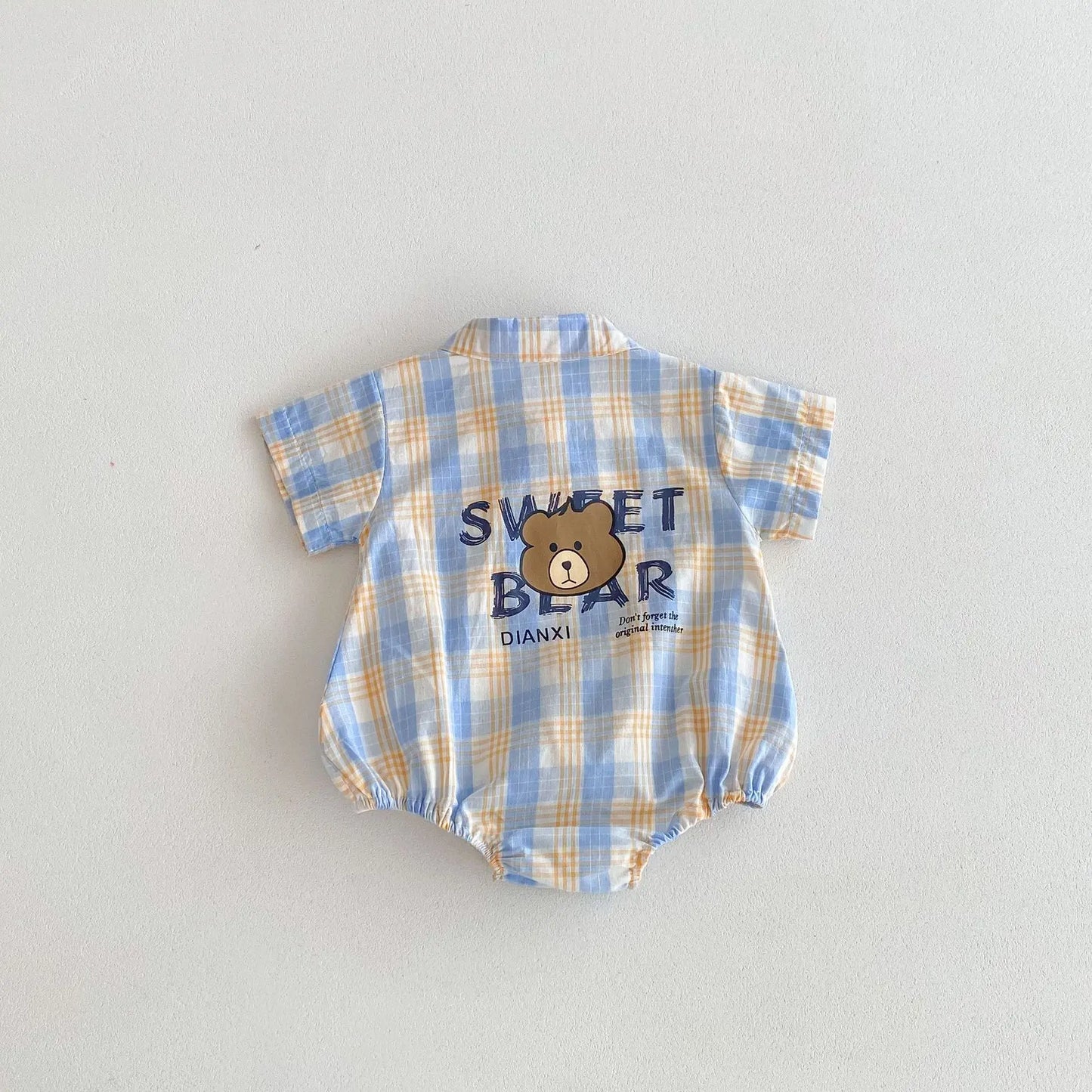 Sibling Bear Bodysuit Romper Outfit