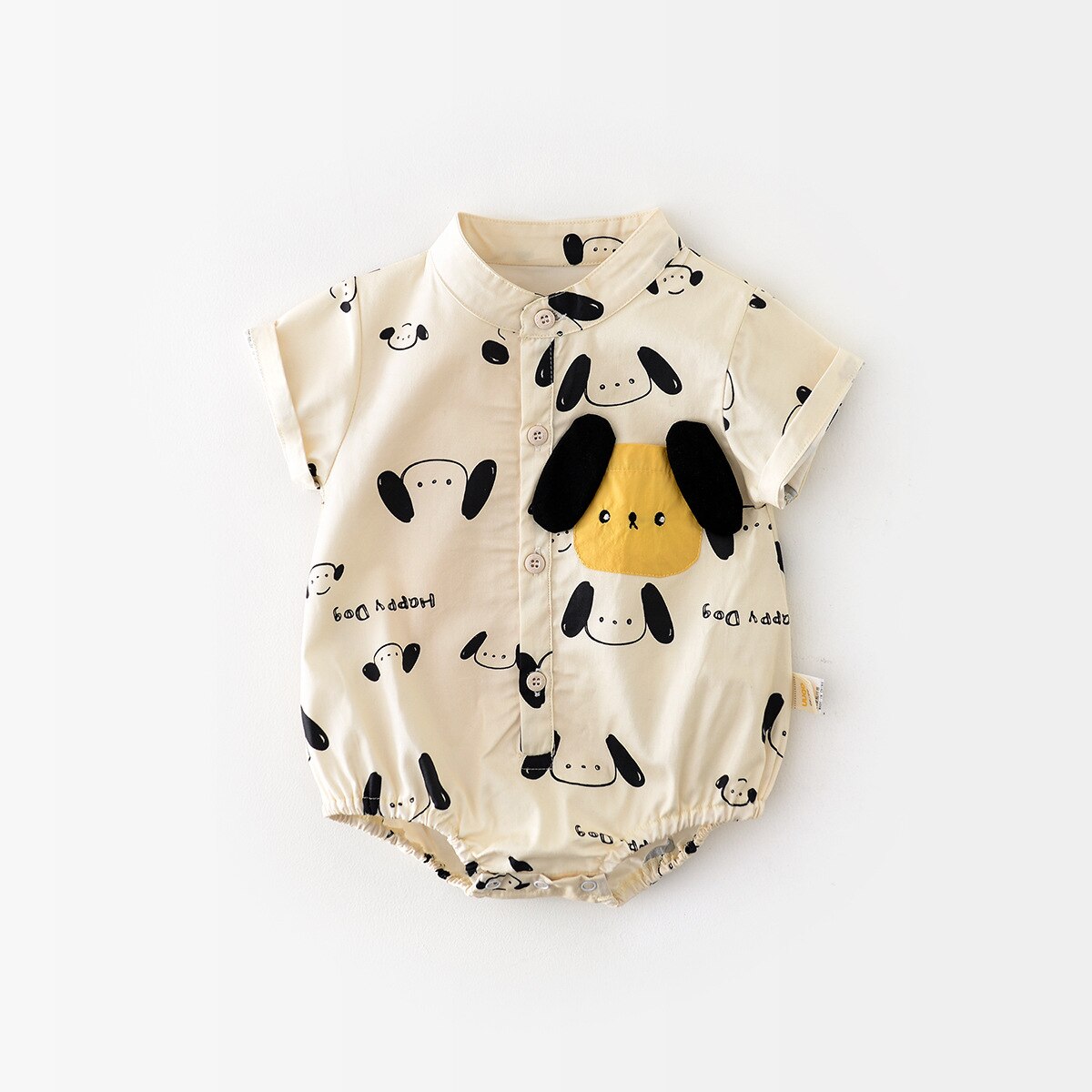 Baby Boy Puppy Romper