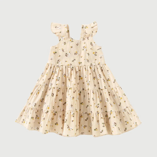 Fly Sleeve Summer Dress