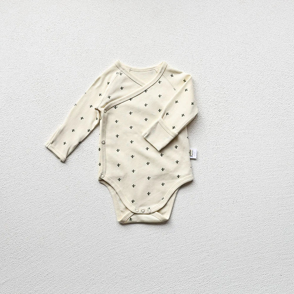 Long Sleeve Bodysuit Romper & Pants Outfit