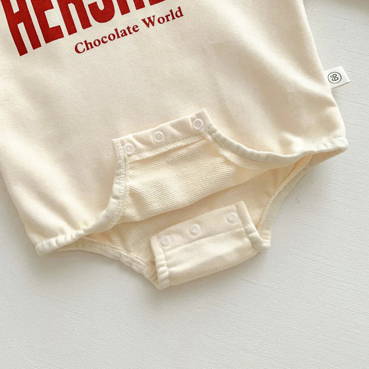 Hershey Print Cotton Bodysuit Romper