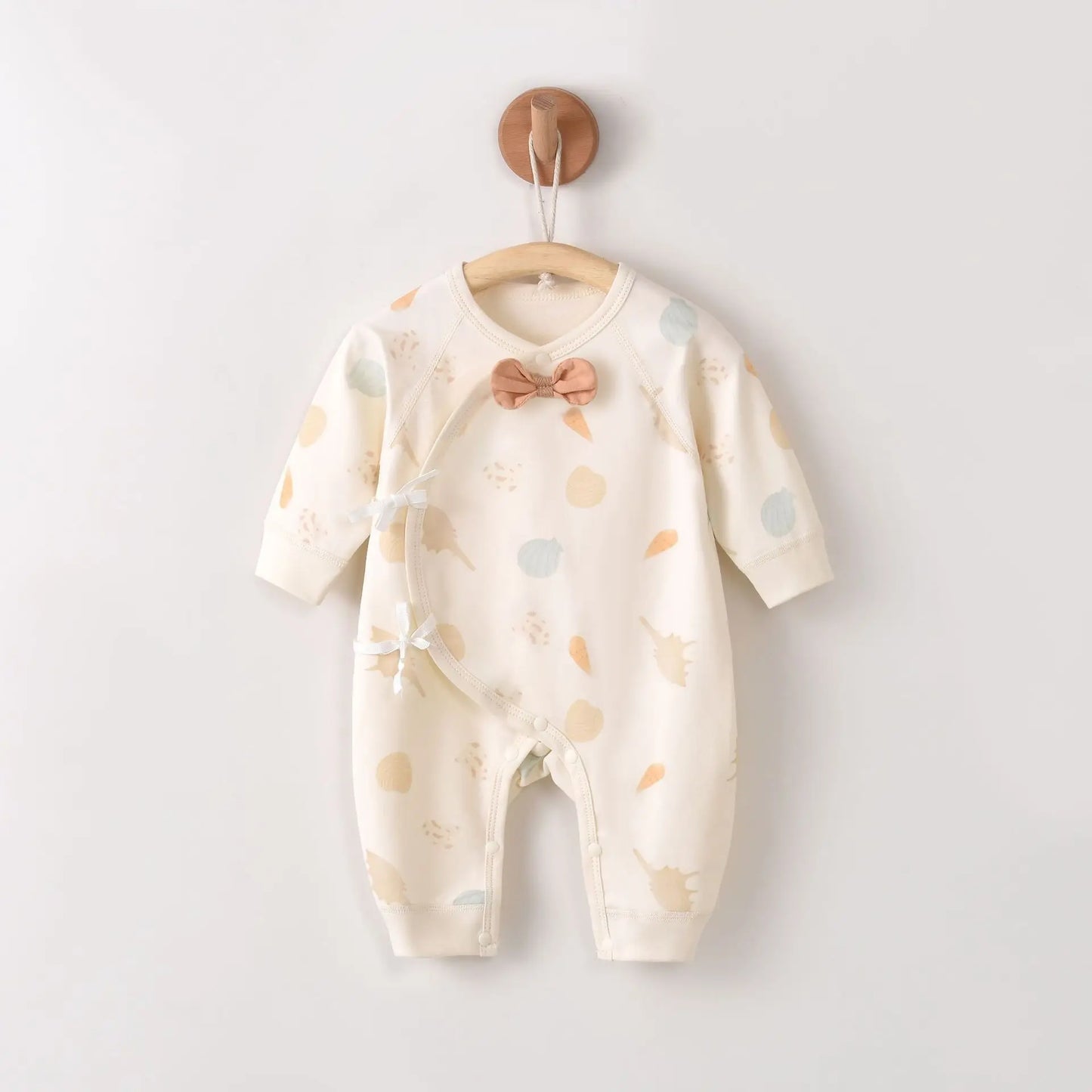 Newborn Bow-Tie Jumpsuit Romper