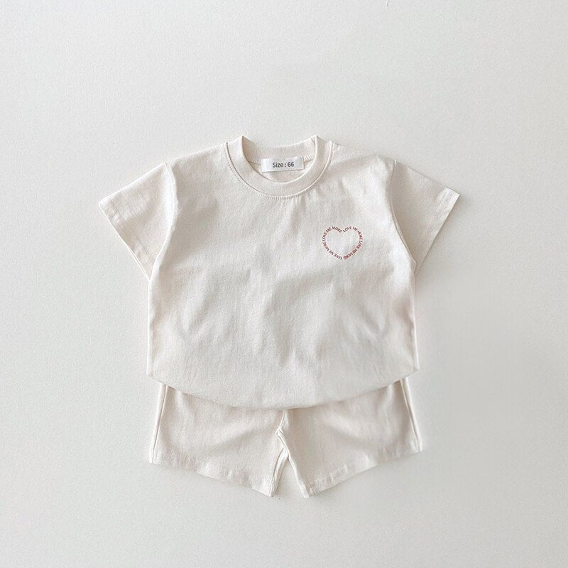 Love Me More Shorts Set