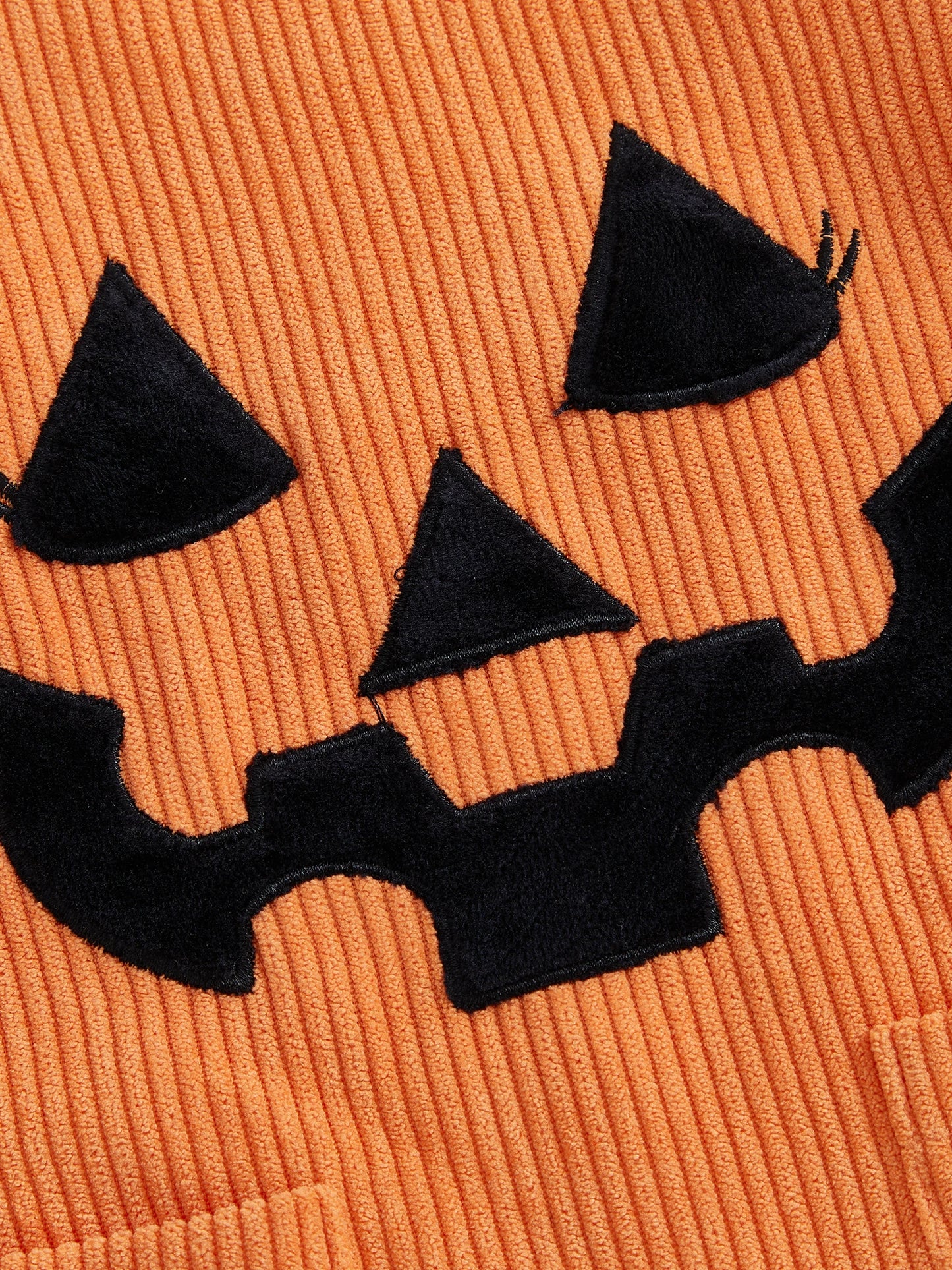 Baby Girls 3Pcs Halloween Outfit Pumpkin Ruffle Long Sleeve Romper Overall Dress Headband Set