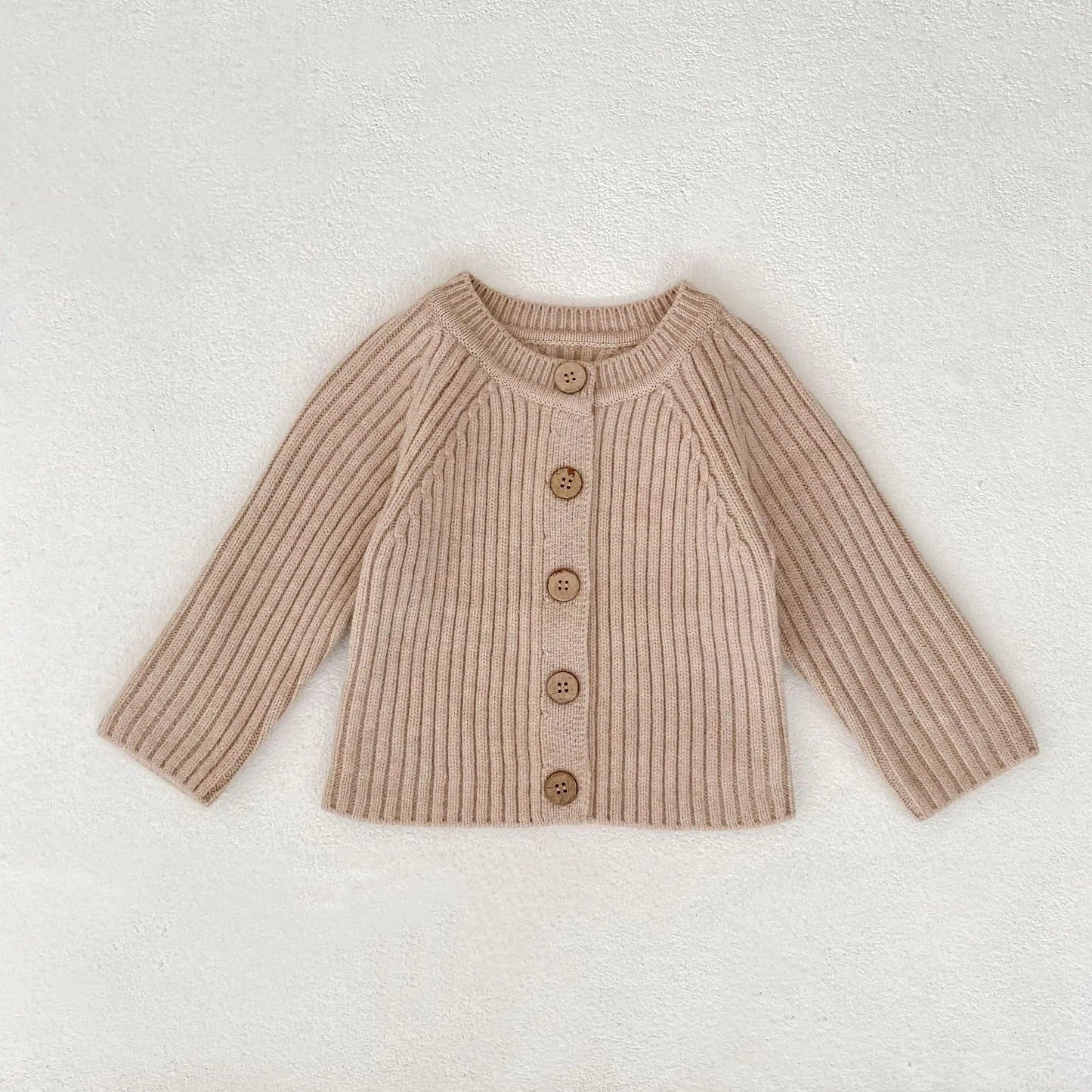 Baby Toddler Boy Girl Sweater Cardigan Knit Winter Clothes Thick Warm Knitwear Long Sleeve Top
