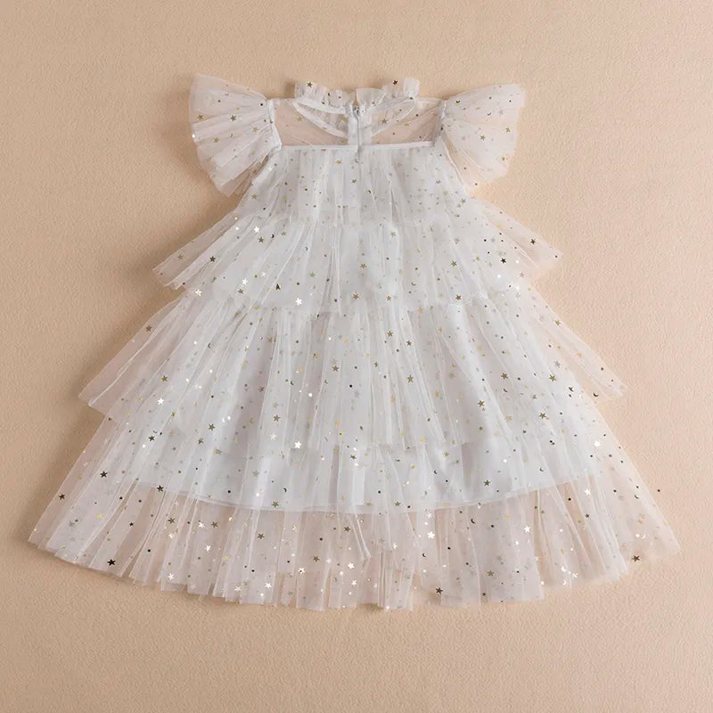 Elegant Lace Sequins Tulle Party Dress