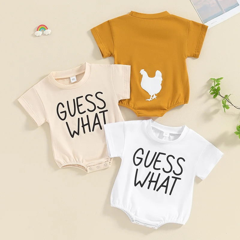 Guess what chicken butt baby outlet outfit