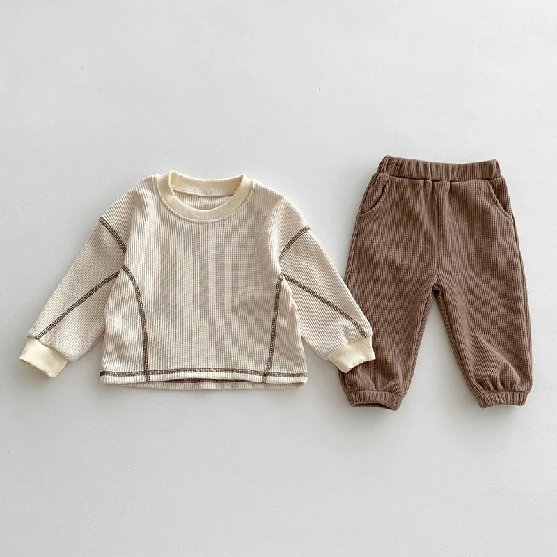 Waffle Casual Sporty Set