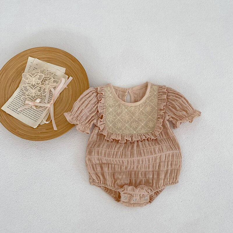 Lace Flower Girl Bodysuit Romper
