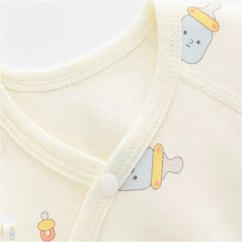 Newborn Printed Casual Jumpsuit Romper