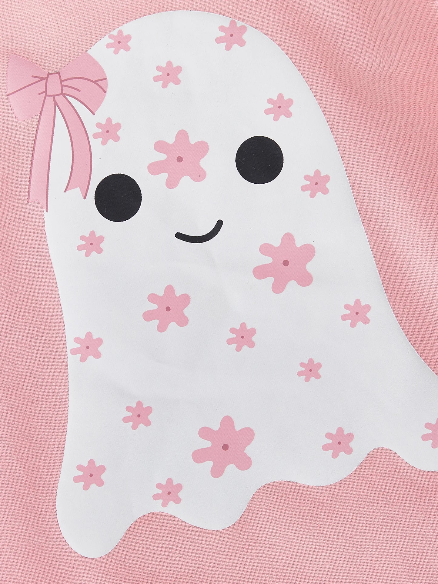 Newborn Baby Girls Halloween Sweatshirt Romper Casual Ghost Print Long Sleeve Jumpsuits Infant Fashion Clothes