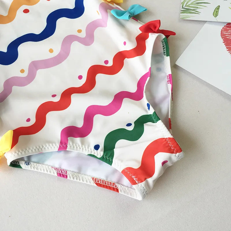 Girls Fancy One-piece Swimsuit