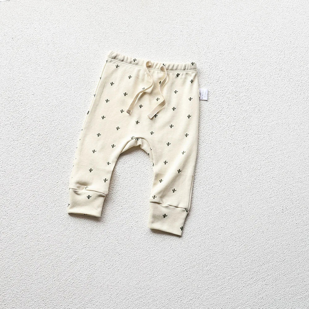 Long Sleeve Bodysuit Romper & Pants Outfit