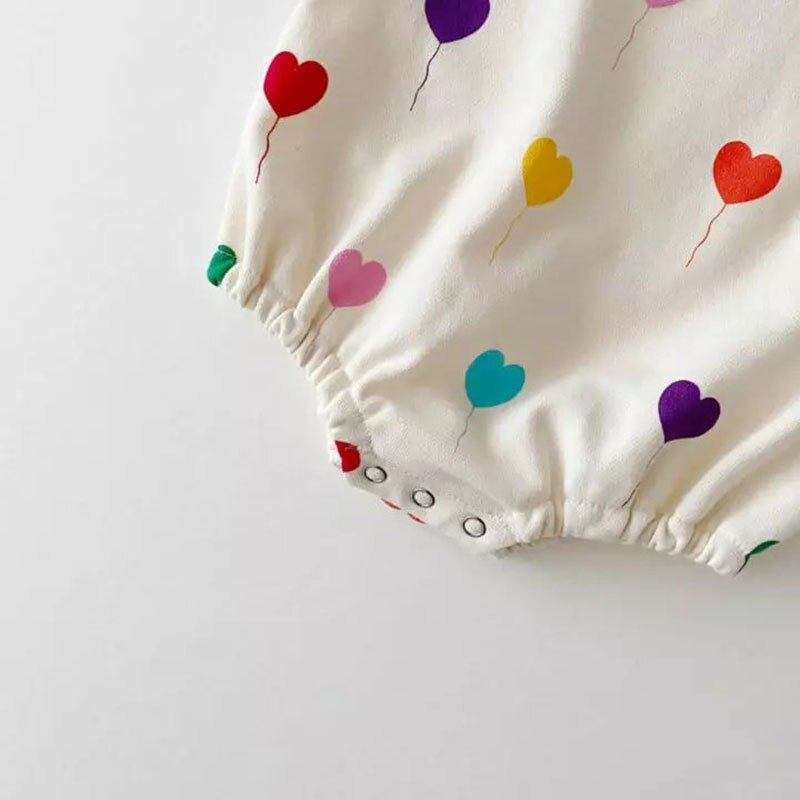 Heartloons Print Baby Bodysuit Romper