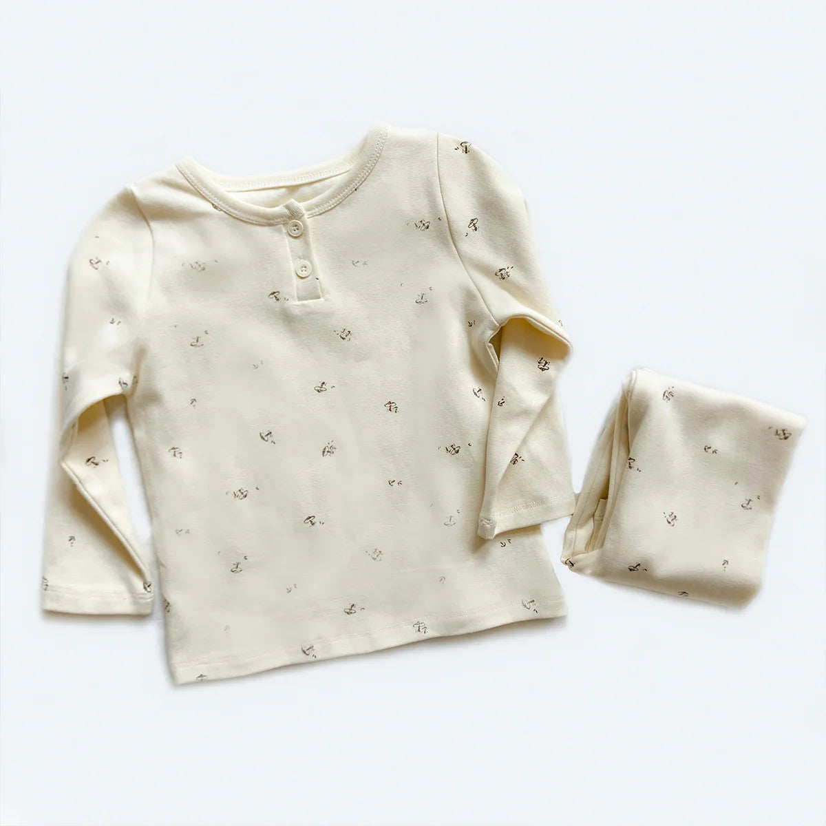 Toddler Kid Girls 2Pcs Pajamas Girl Clothes Set Long Sleeve Top and Pants Suit Homewear Two Piece Pj Set Cute Sweet Outfit