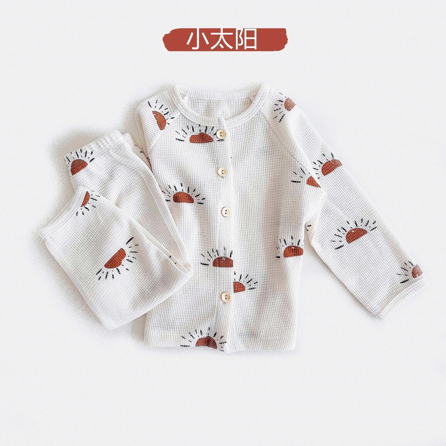 Toddler Kid Boy Girl 2Pcs Clothes Set Autumn Winter Infant Pajamas Set Long Sleeve Top Pants Suit Children Homewear Outfit