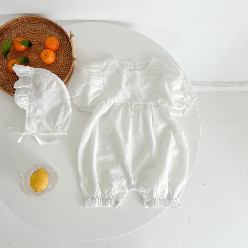 Short Sleeve Jumpsuit Romper Set