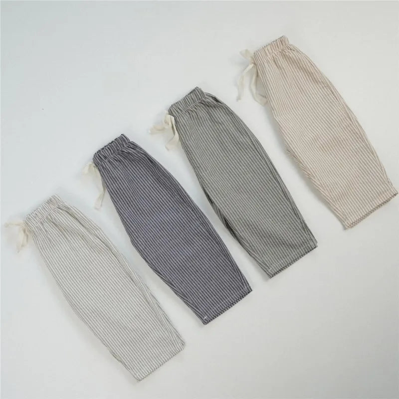 Loose Striped Fashion Pants