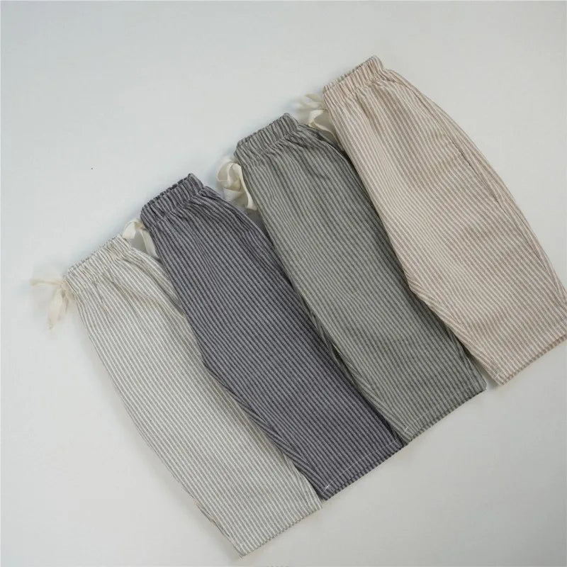 Loose Striped Fashion Pants