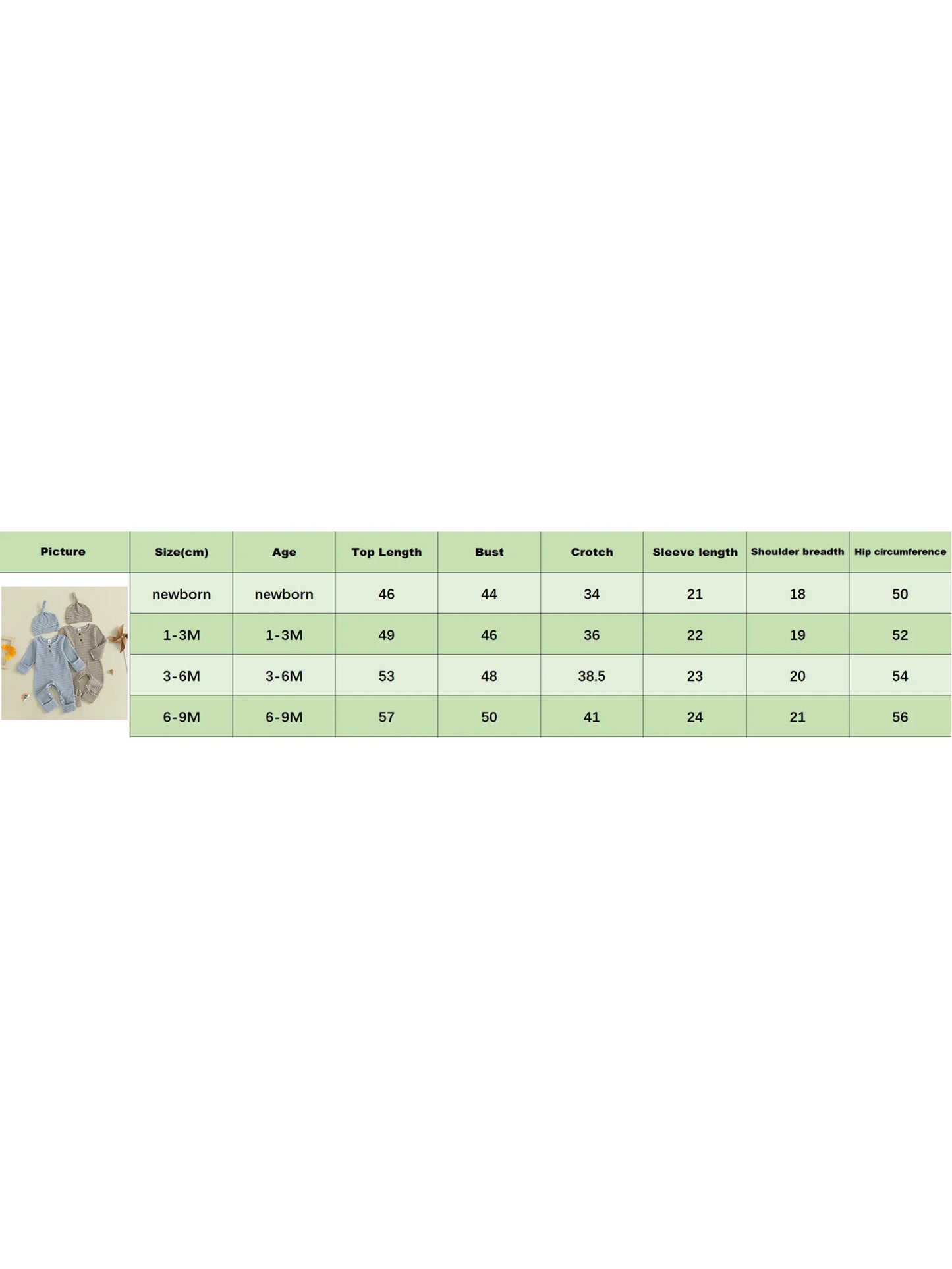Baby Boys 2Pcs Fall Clothes Romper Stripe Print Long Sleeve Round Neck Full Length Jumpsuit with Hat Set