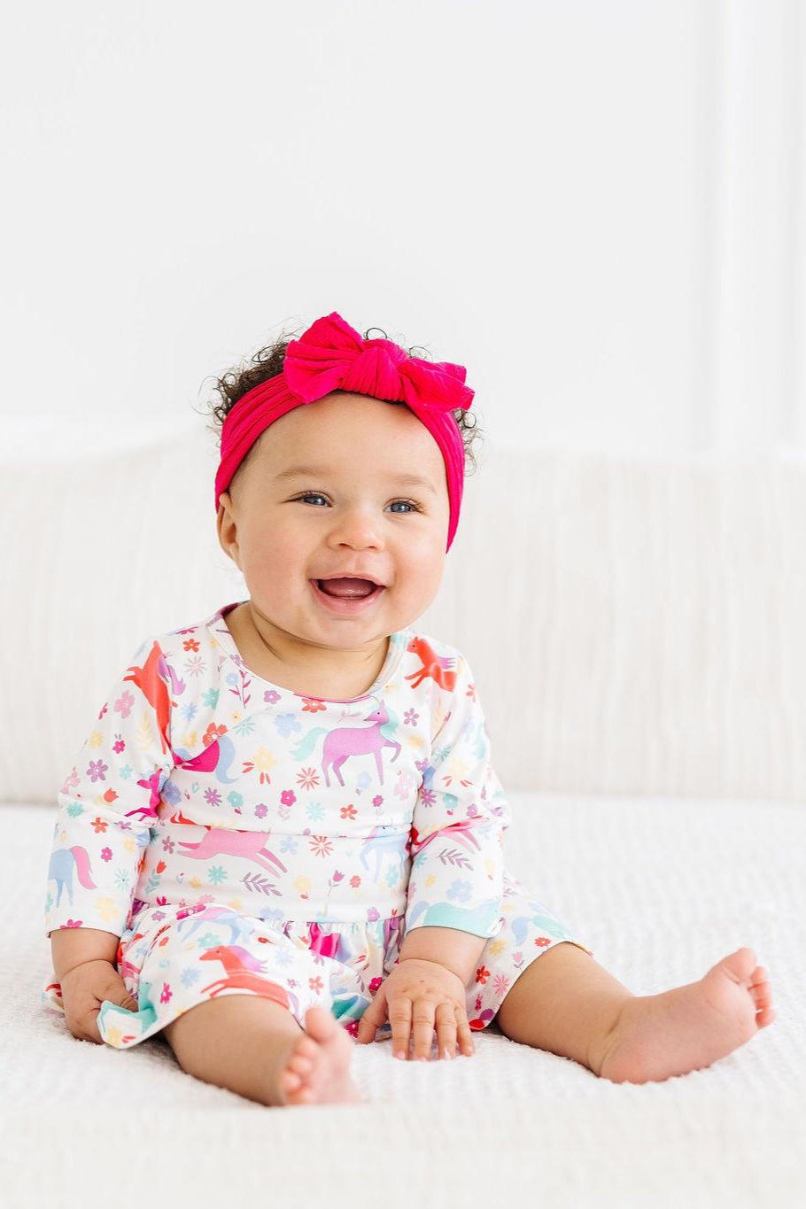 Unicorn Wish Twirl Bodysuit Romper