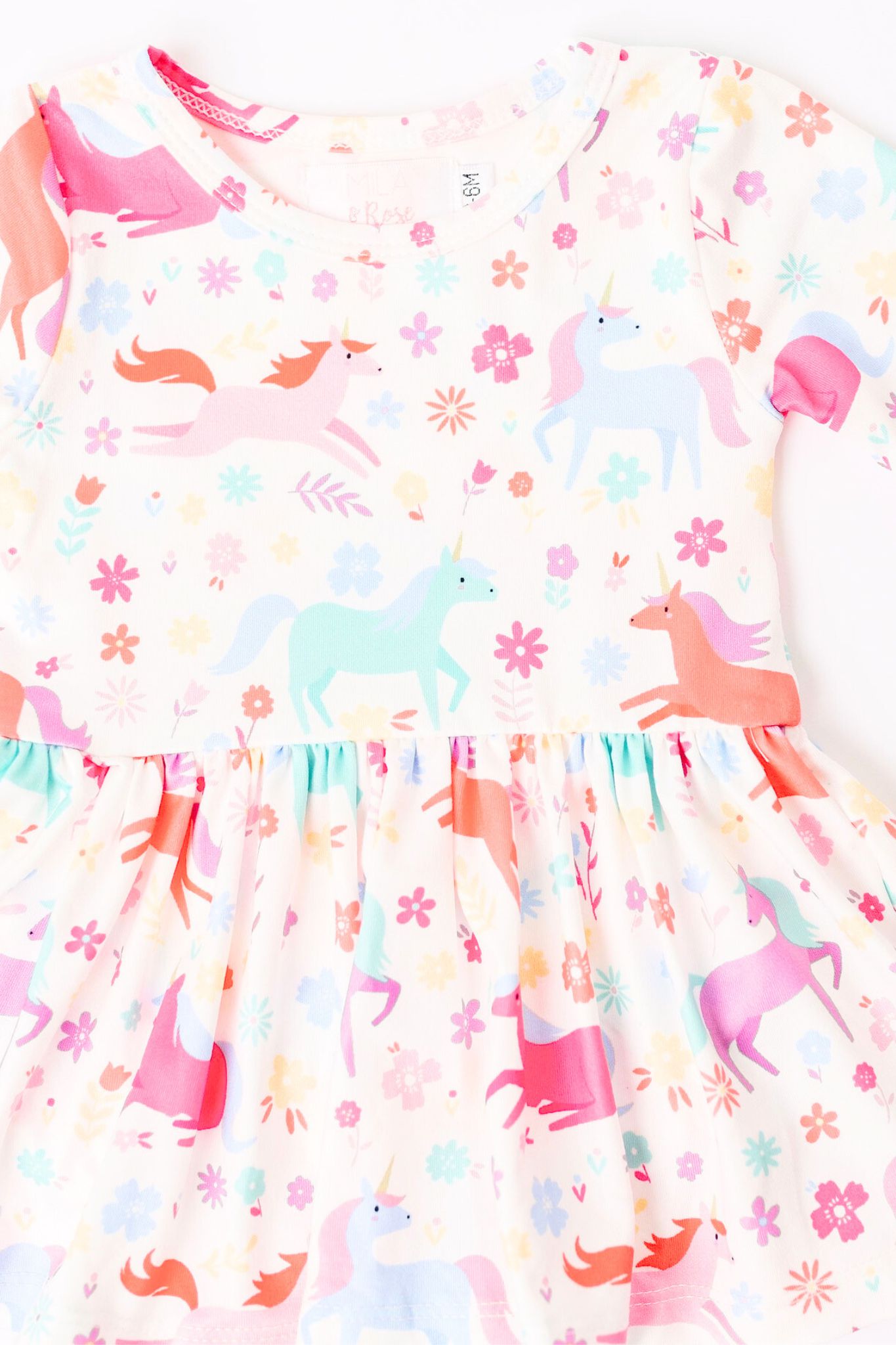 Unicorn Wish Twirl Bodysuit Romper