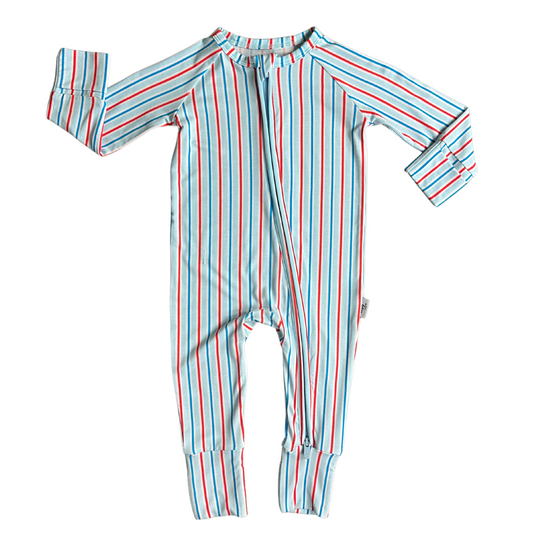 Stripes - Zippy Zipper Romper