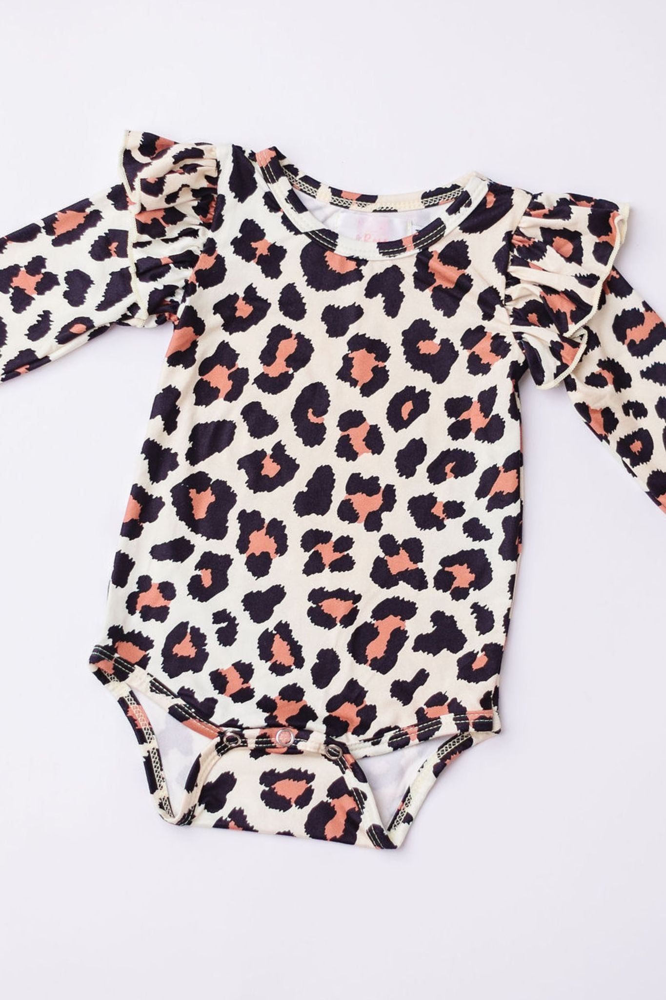 Wild One L/S Flutter Bodysuit Romper