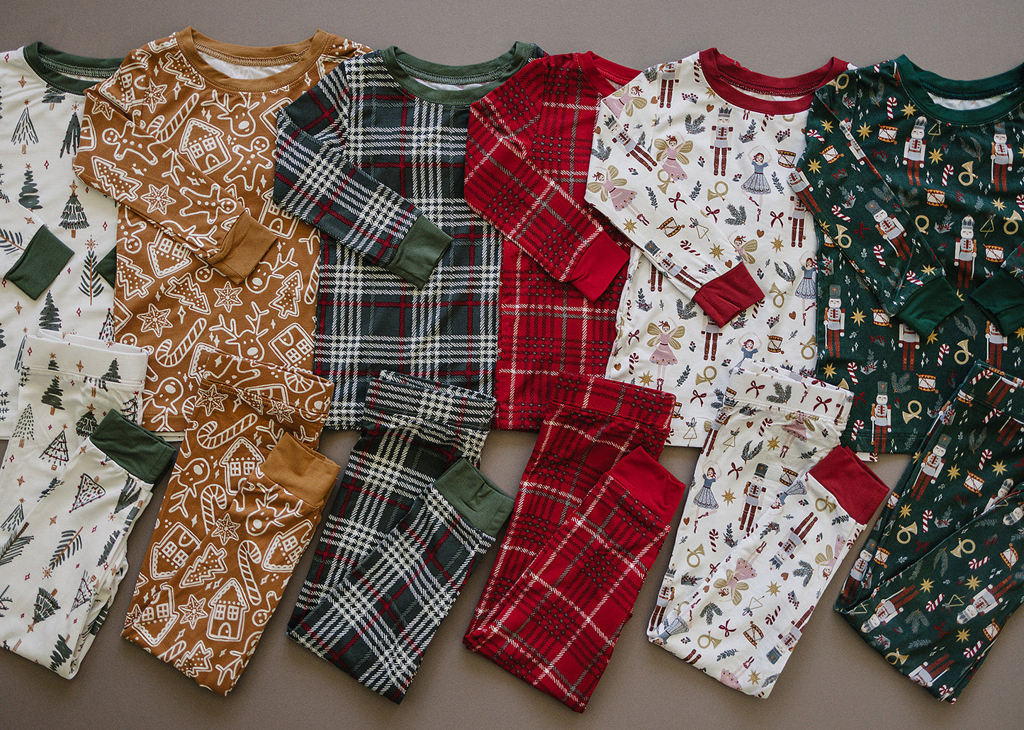 Green Nutcracker Bamboo Cozy PJs