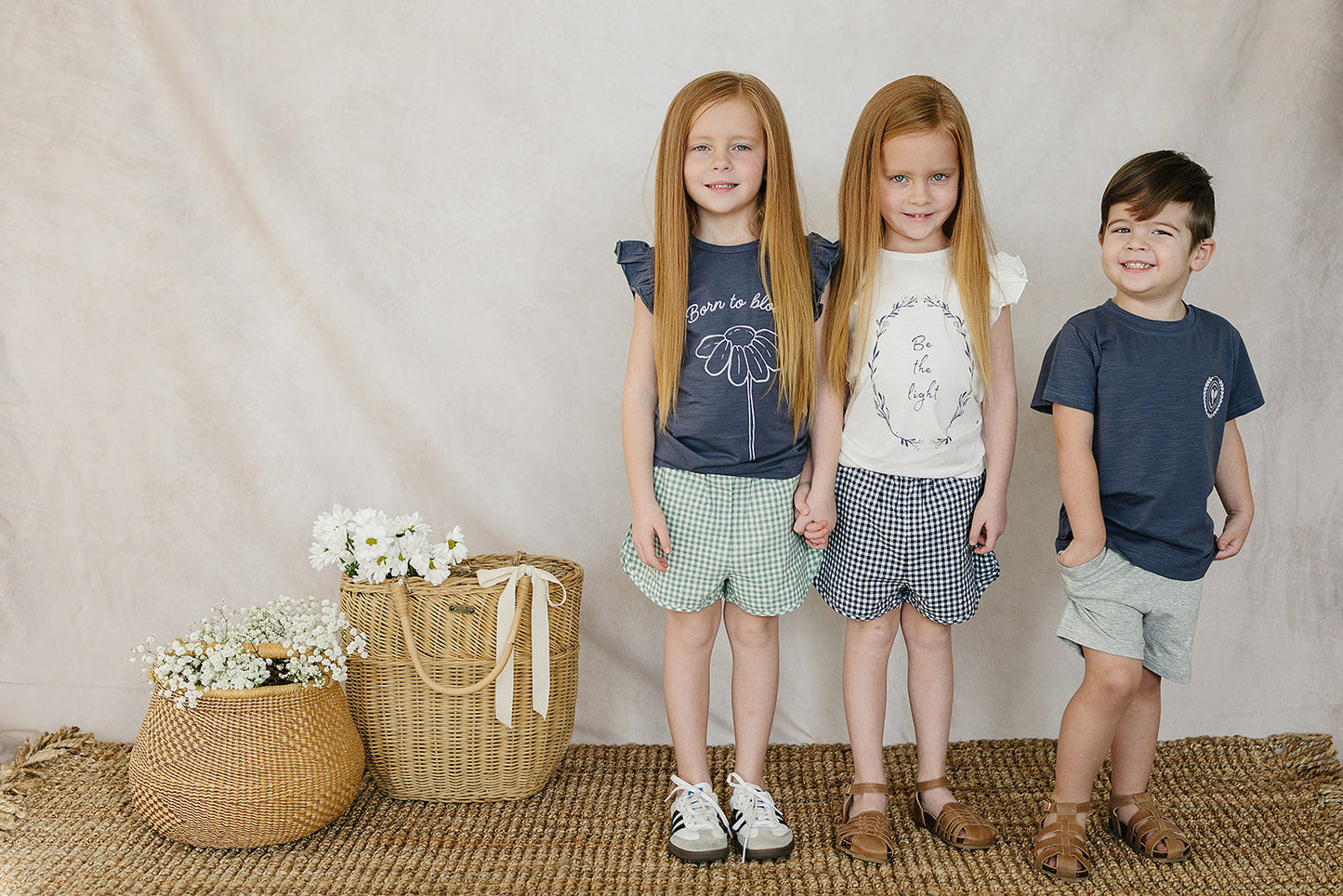 Born to Bloom Flower Ruffle Tee