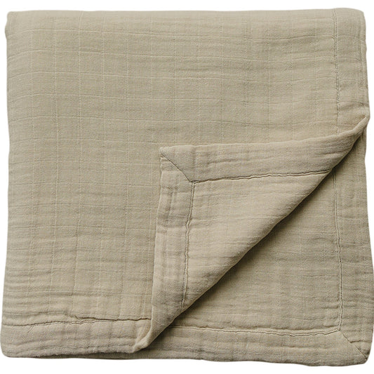 Oatmeal Muslin Quilt Blanket