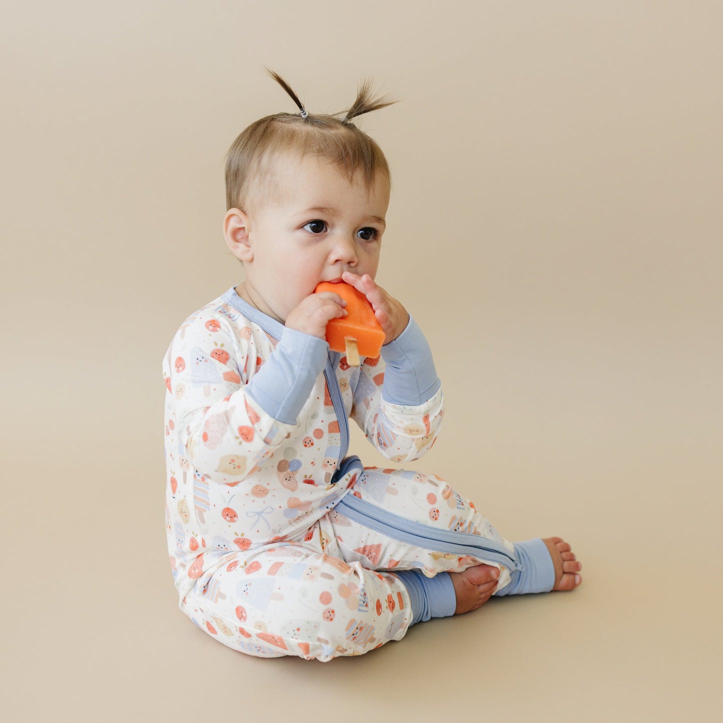 Sweet Summertime Bamboo Zippy Pajamas Romper