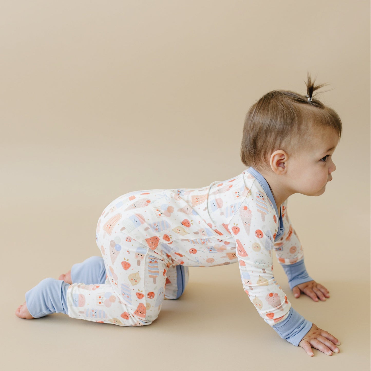 Sweet Summertime Bamboo Zippy Pajamas Romper