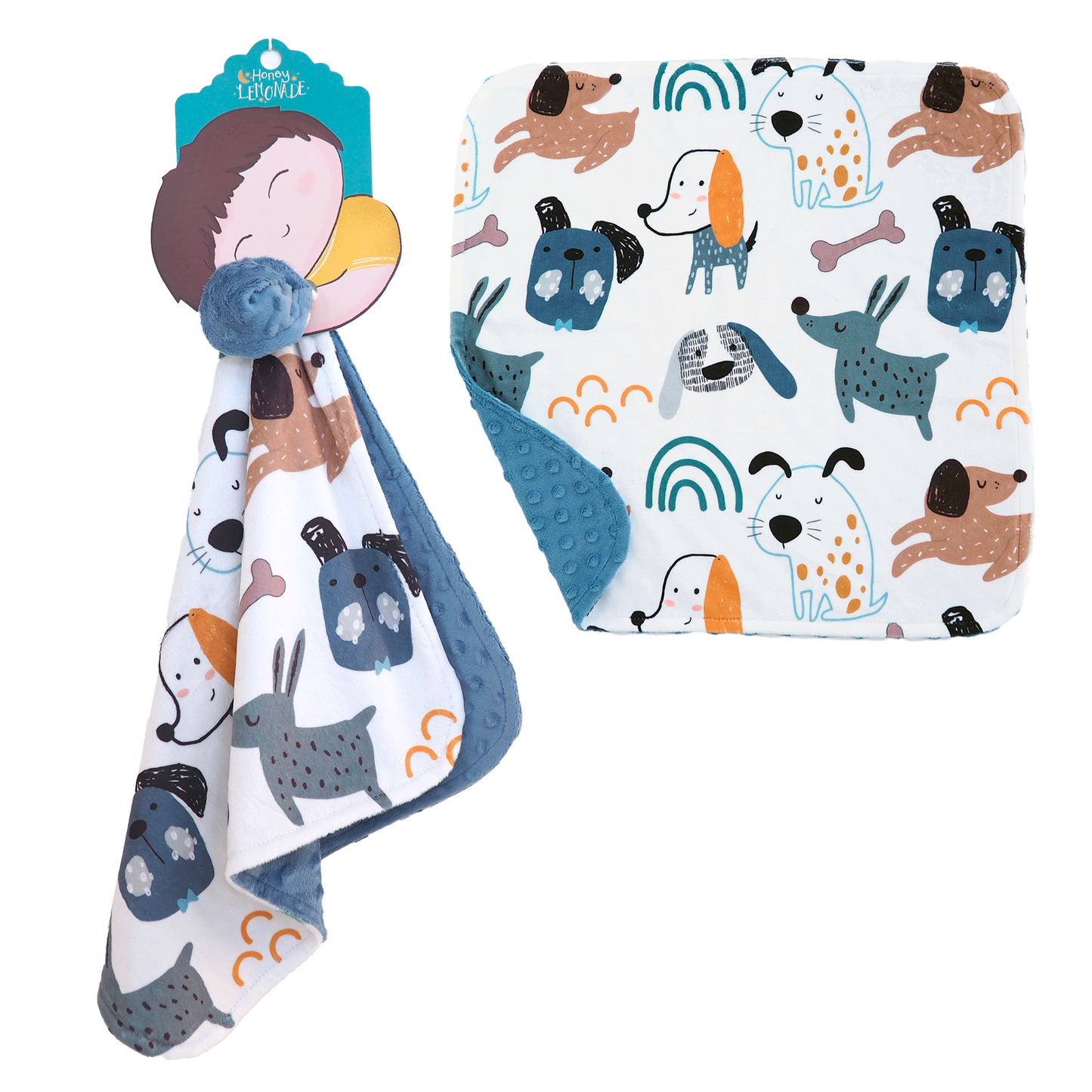 Mini Minky - My Best Friends (Dogs) Blanket