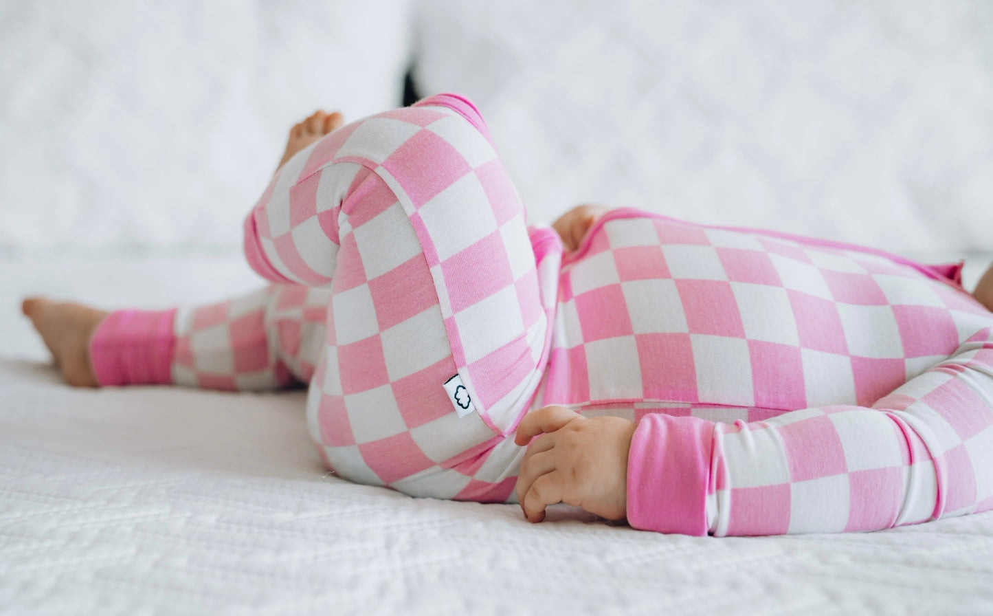 BUBBLEGUM CHECKERS DREAM ZIPPER ROMPER