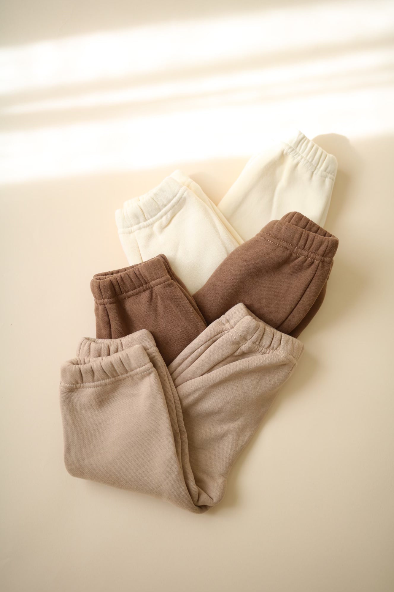 Baby Toddler Kids Fleece Sweat Set Outfit | Earthy Tones