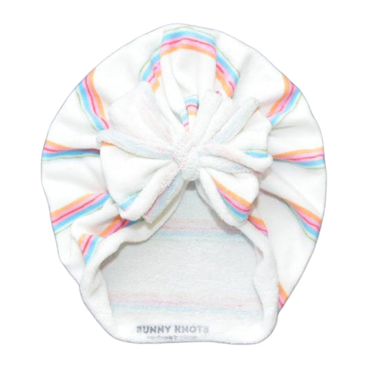 Alice | Bright Stripe | Beach Bunny Towel Headwrap