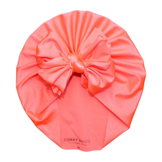 Cordelia | Glistening Coral | Swim Headwrap